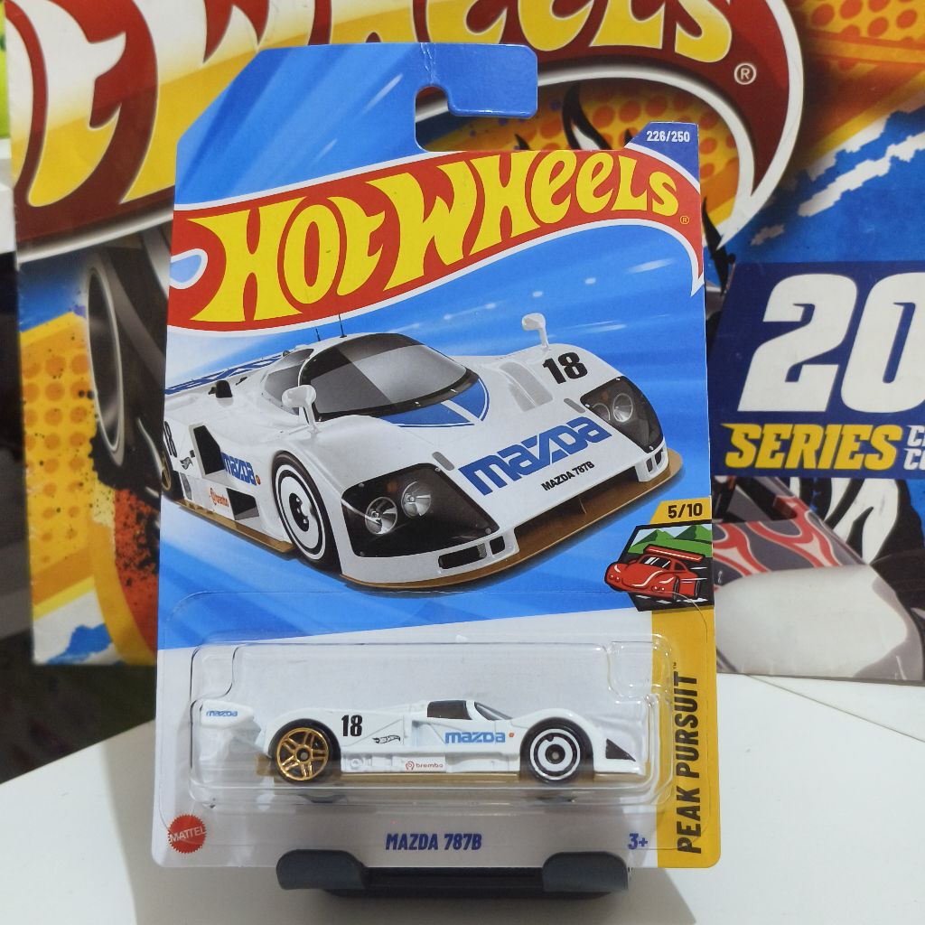 Hotwheels Mazda 787B White