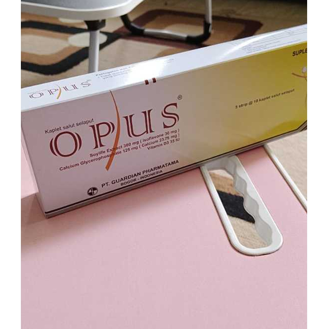 Opus Tablet Vitamin Box Isi 5 Strip Kalsium