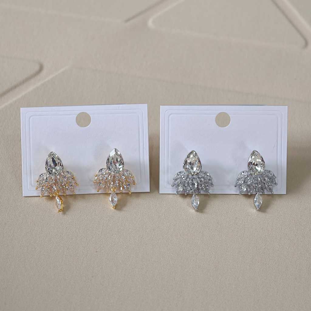 J295 VAX EARRING (ZIRCONIA) / Anting tindik best seller lagi viral kekinian PREMIUM