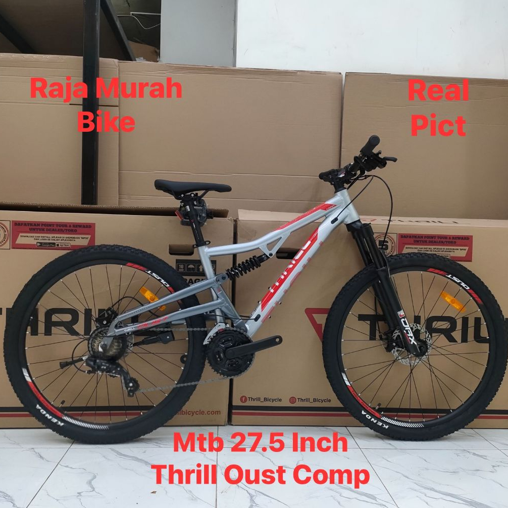 Sepeda Gunung Mtb 27,5 Inch Thrill Oust Comp Terbaru Sepeda Mtb Thrill Oust,Cleave Comp 27.5 Inch