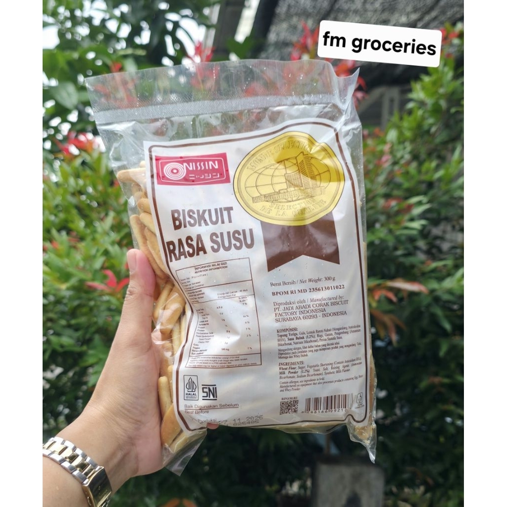 Nissin Biskuit Raja Susu 300 gram