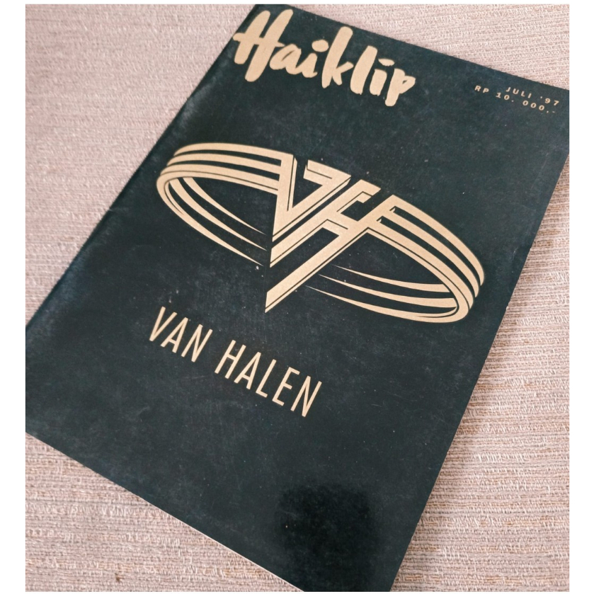 Majalah Hai Klip Van Halen - lengkap dengan Poster - Edisi Tahun 1997