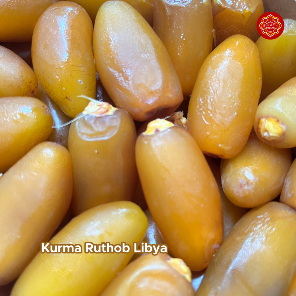 kurma  1 kg ruthob libya original manis madu  original tanpa gula tambahan