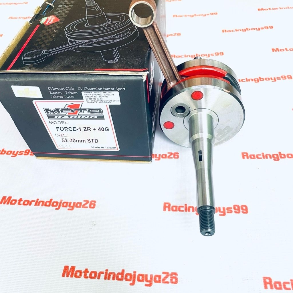 Kruk As moto1 Racing force1 FIZR standar 52mm + bandul 40 gr
