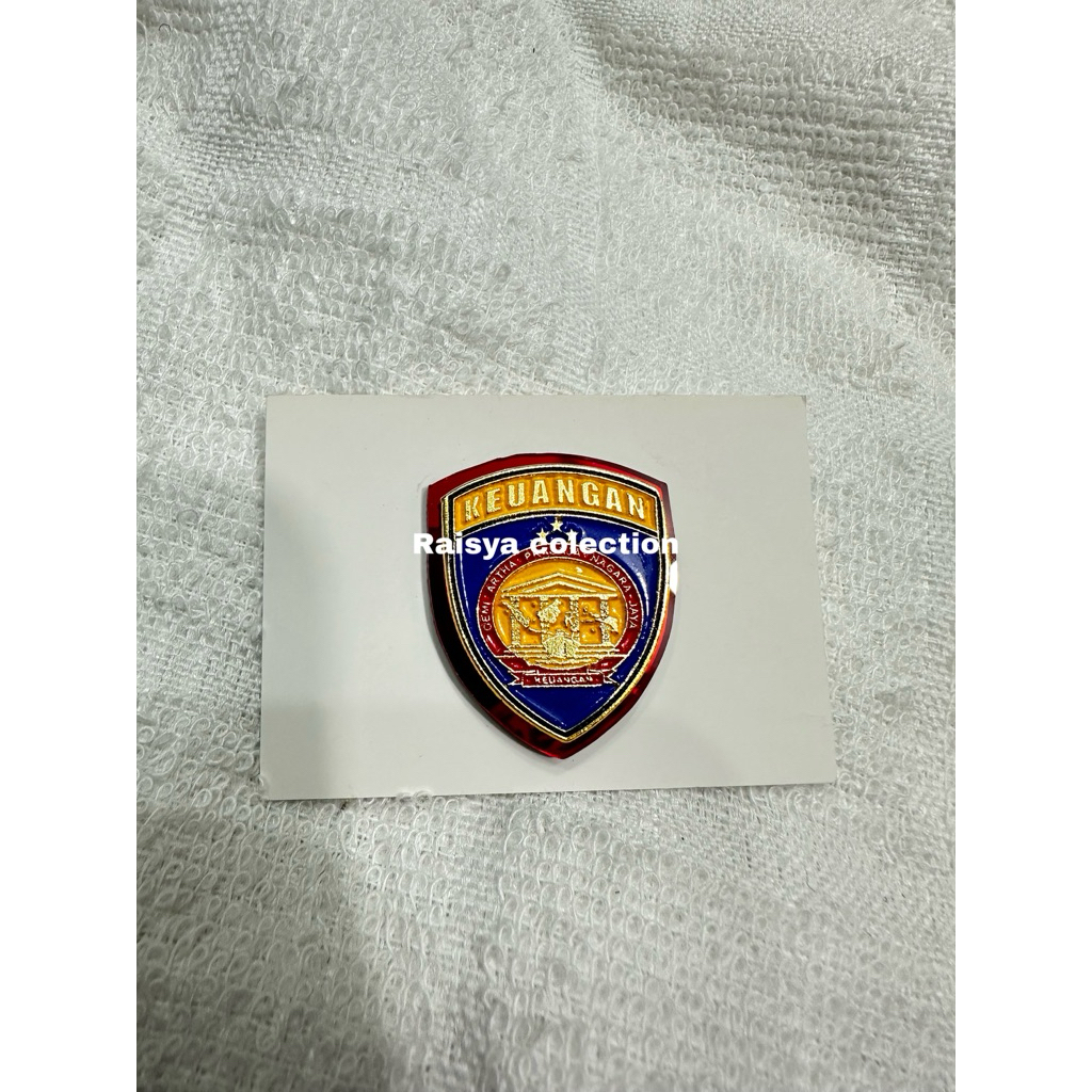 pin keuangan polri / pin kecil keuangan polri