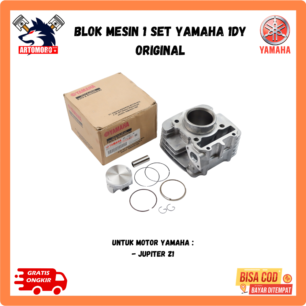Blok Mesin 1 Set Yamaha Jupiter Z1 - 1DY Original