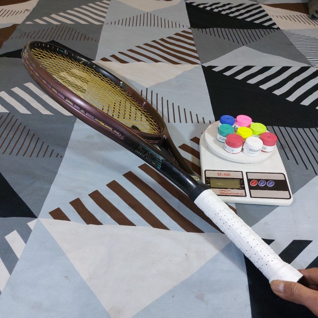 RAKET TENIS ORIGINAL WILSON PRO STAFF HAMMER SYSTEM BEKAS 279GRAM