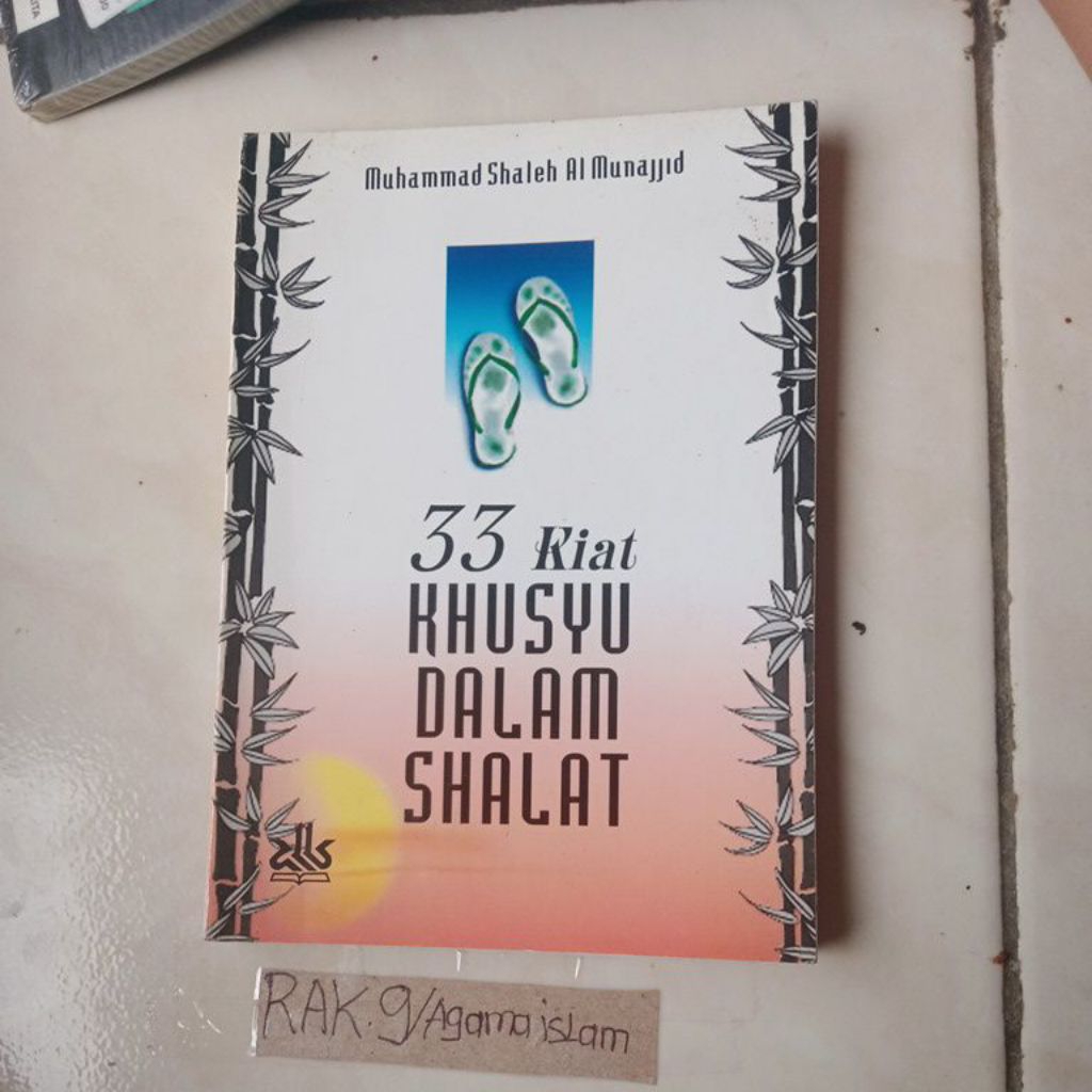 buku 33 kiat khusyu dalam shalat
