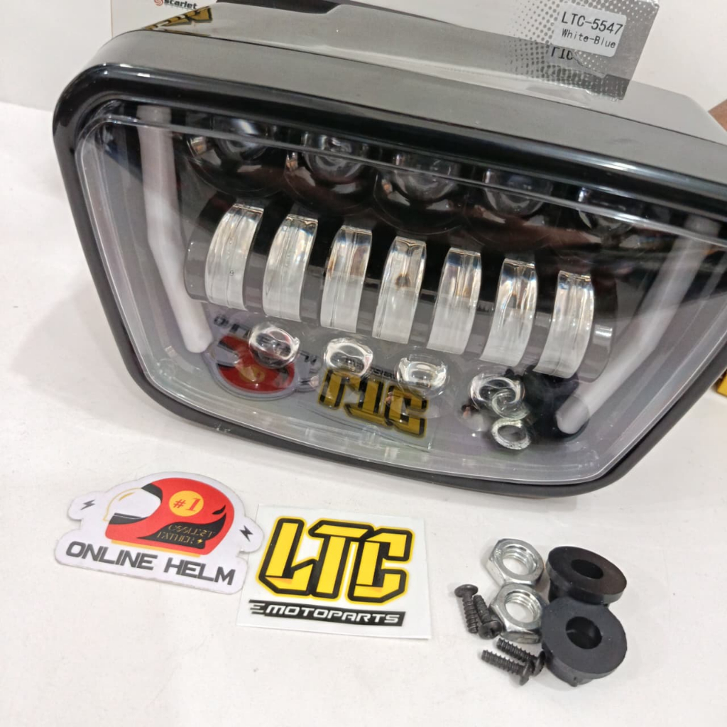 LAMPU DEPAN LED DAYMAKER HEADLAMP RX KING NEW 5547 LTC