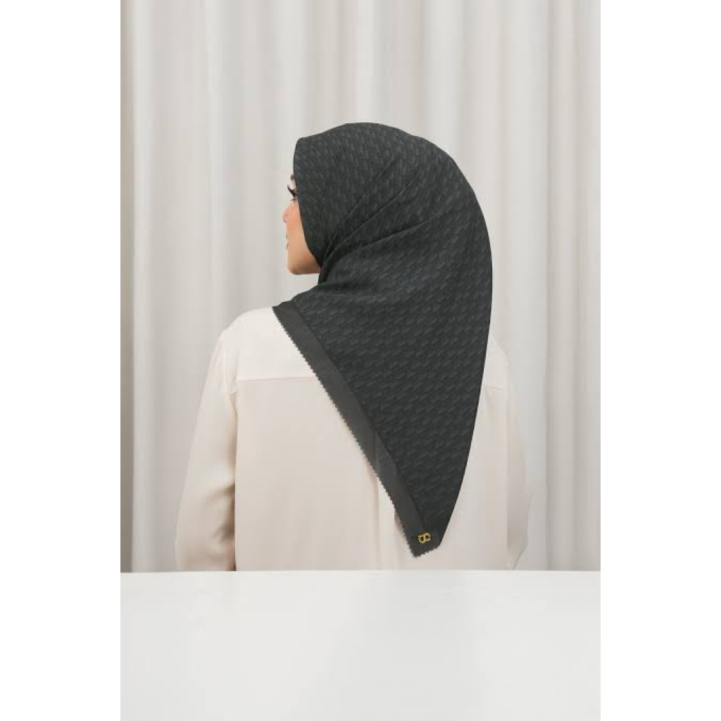 LEENA MONOGRAM BUTTONSCARVES