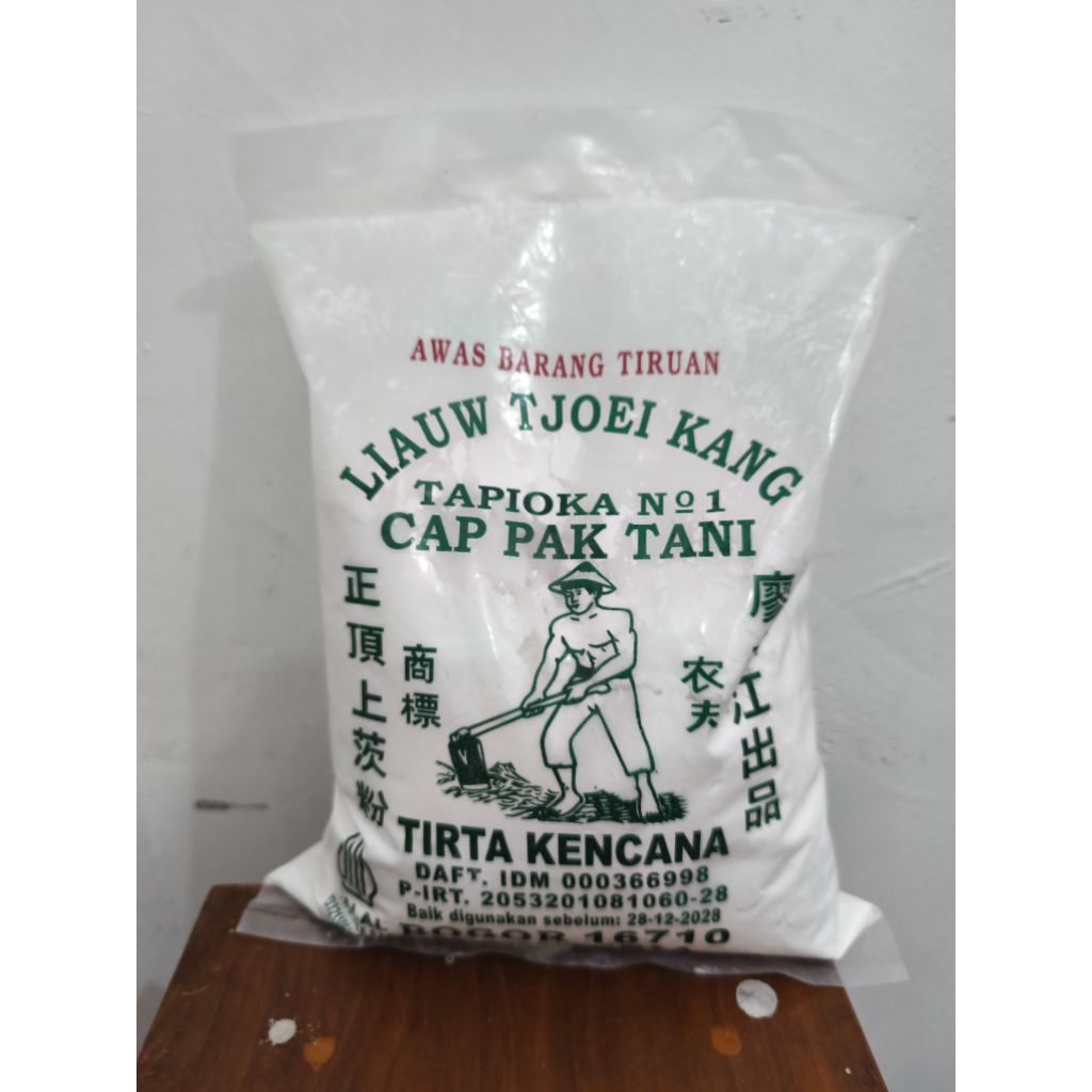 Tepung Tapioka Cap Pak Tani 1kg