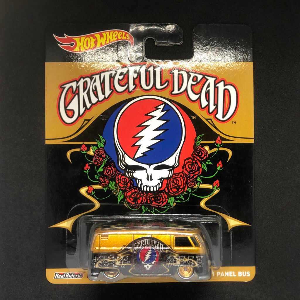 Hotwheels Premium Grateful Dead Volkswagen T1 Panel Bus