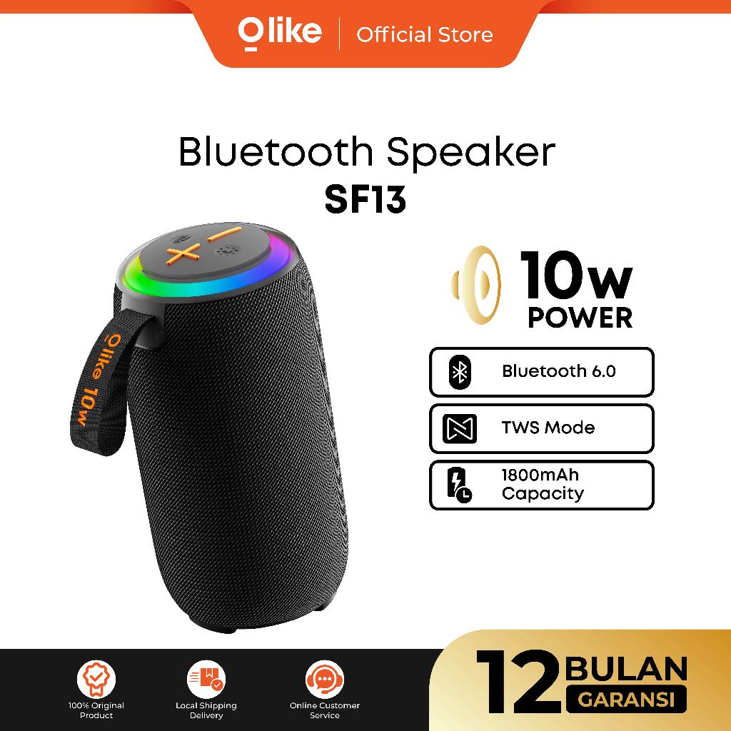 [ P.A889 ] - OLIKE SF13 Olike Speaker SPEKER SOUND Bluetooth SF13 Upgraded Sound With 10W Downward F
