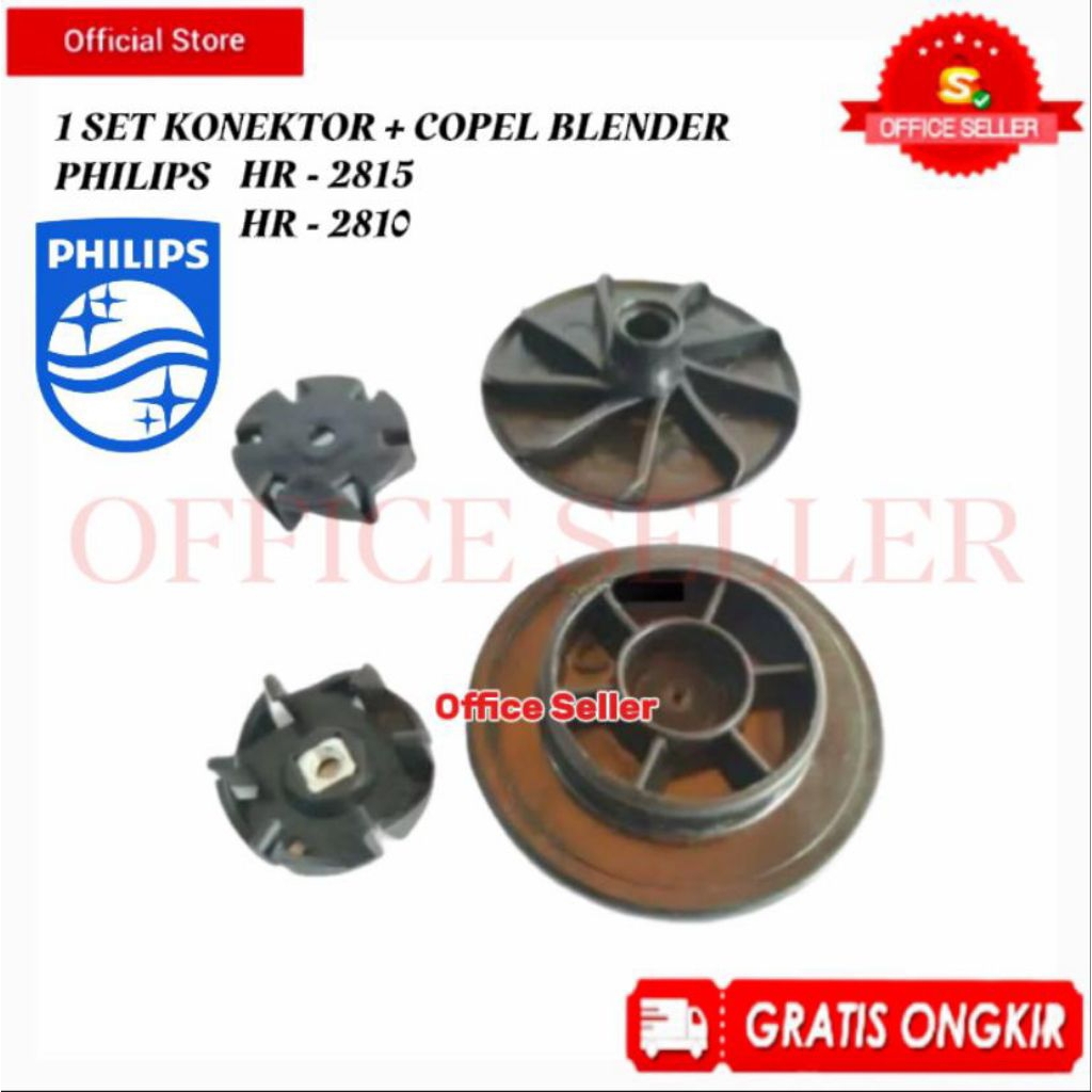 1 SET KONEKTOR + COPEL BLENDER PHILIPS HR2815 HR2810