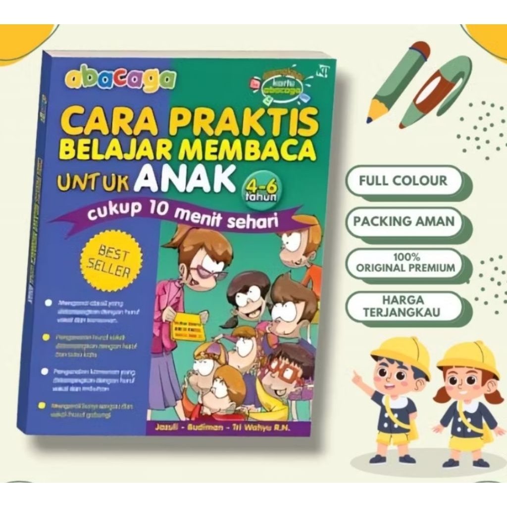 BUKU ABACAGA  FULL COLOUR ORIGINAL