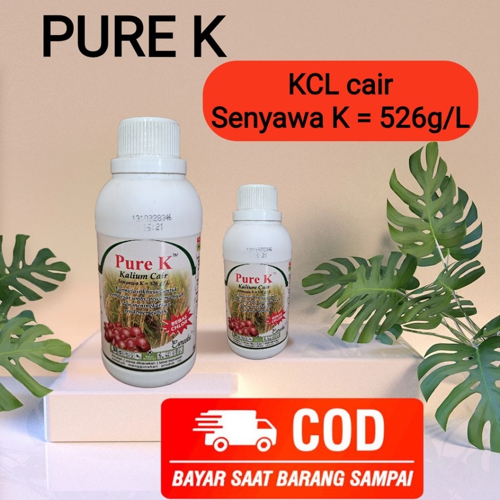 Pupuk Pure K Kalium Cair – Maksimalkan Pembungaan & Pembuahan Tanaman