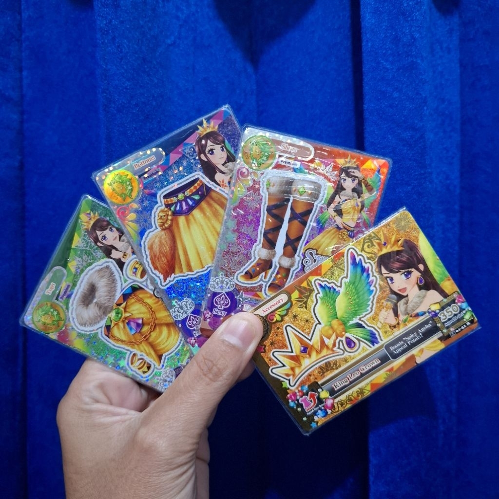 Kartu Aikatsu Premium Spicy Ageha King Leo Fullset 100% Original Official Indonesia