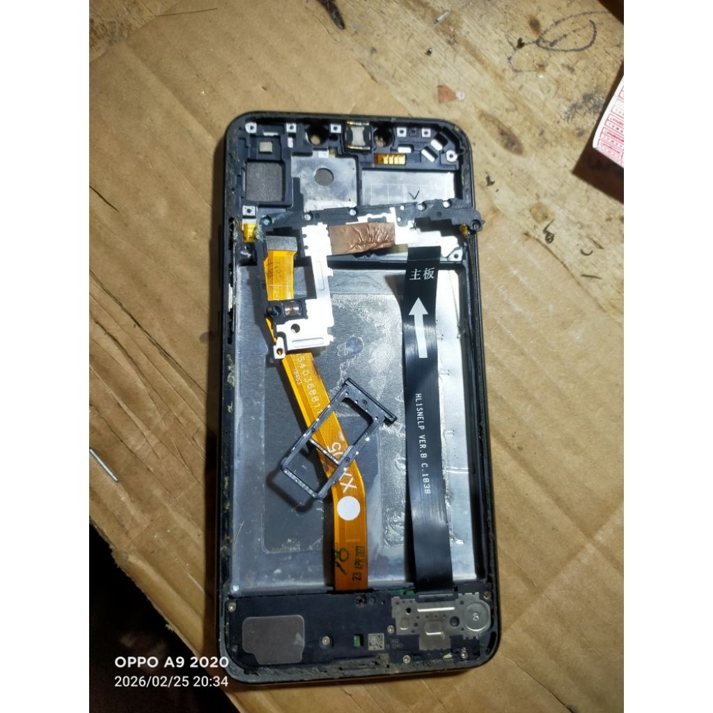 FRAME TATAKAN LCD _ BEZZEL HUAWEI NOVA 3i ORIGINAL COPOTAN