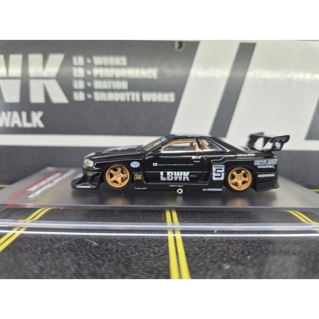 CM MODEL LB ER34 SUPER SILHOUETTE NISSAN SKYLINE