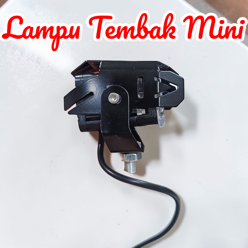 Lampu Tembak / Sorot Mini , Kotak Lensa , Untuk Sepeda Motor