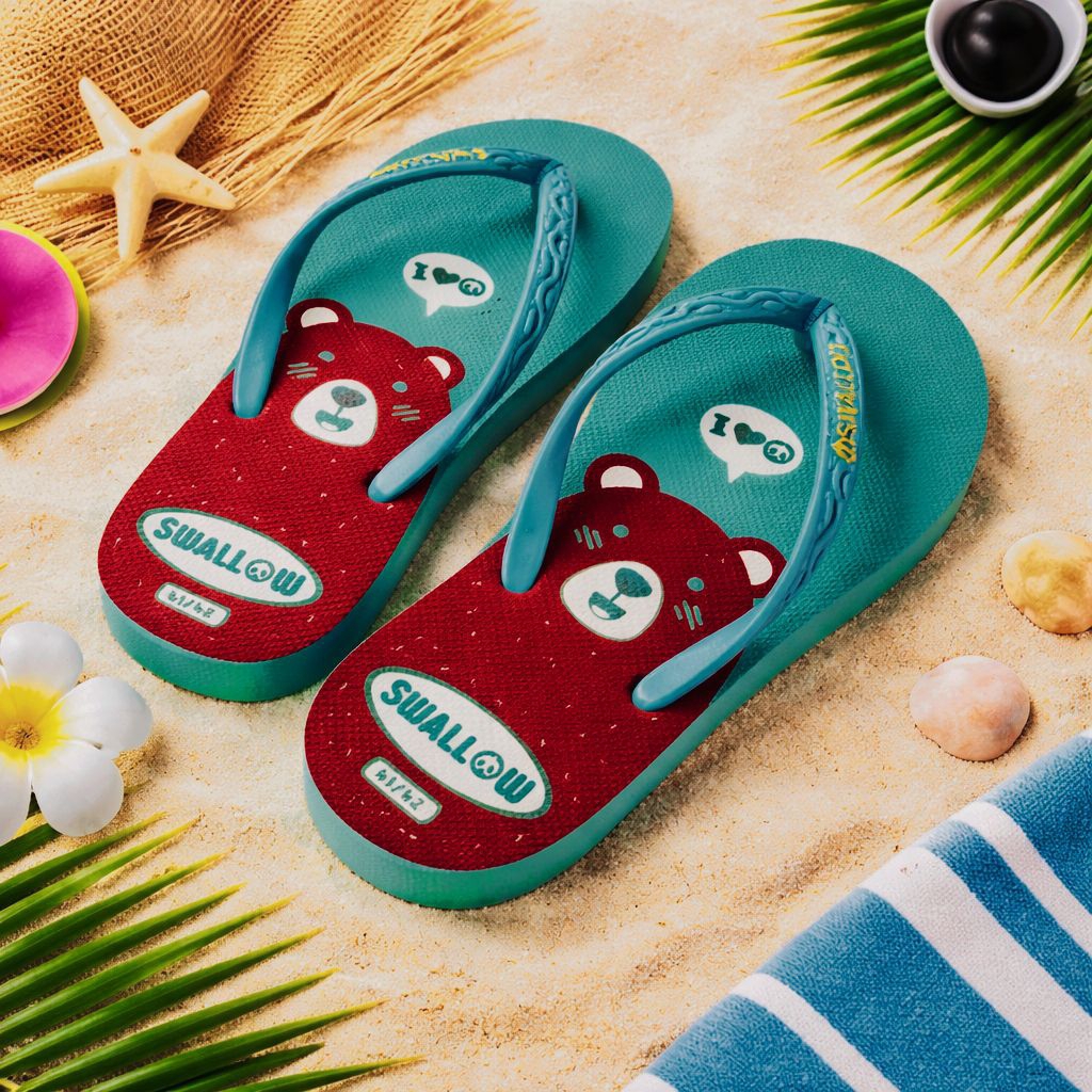 Sandal Jepit Wanita Swallow Nice Safari/FREE GANTUNGAN KUNCI
