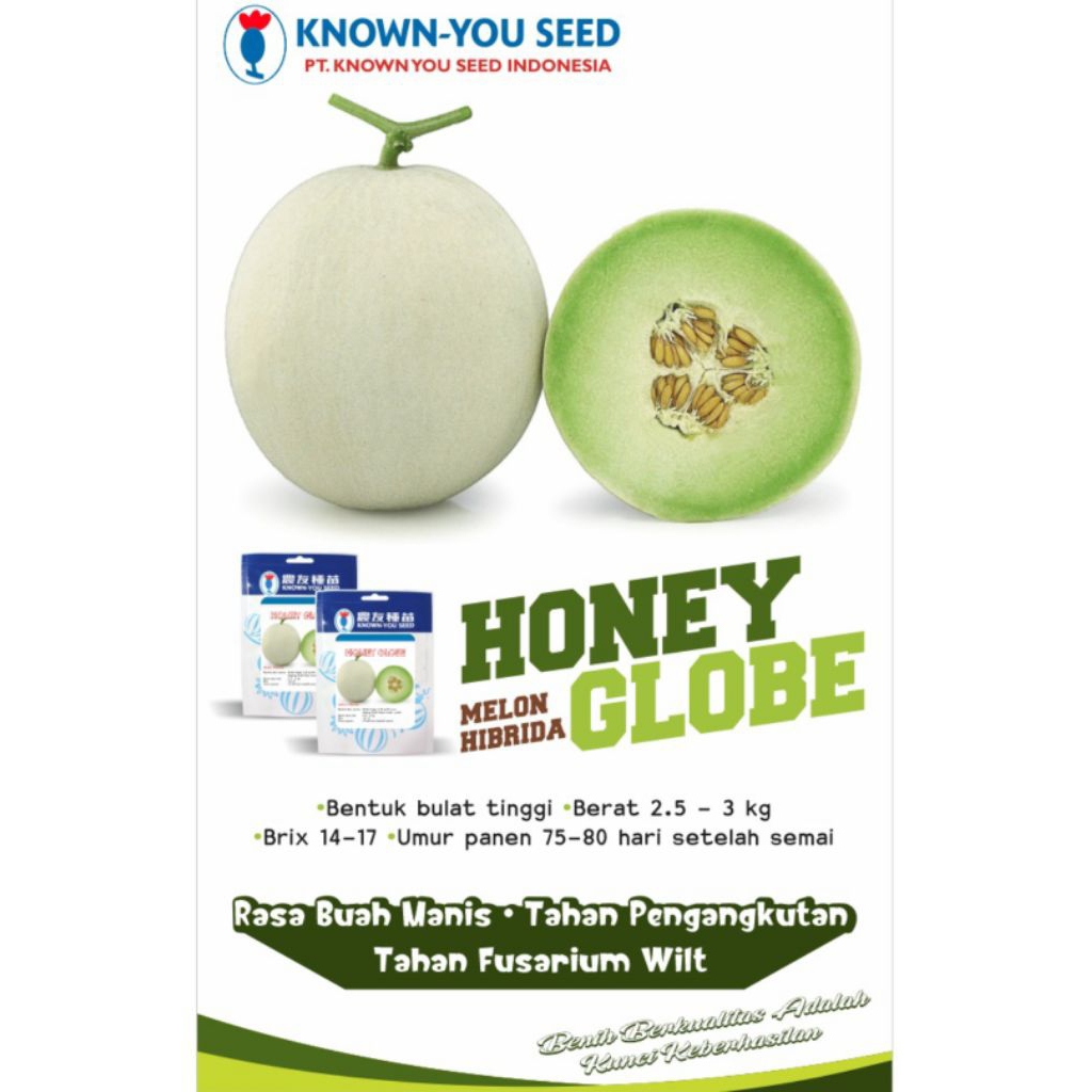 Benih melon honey globe original