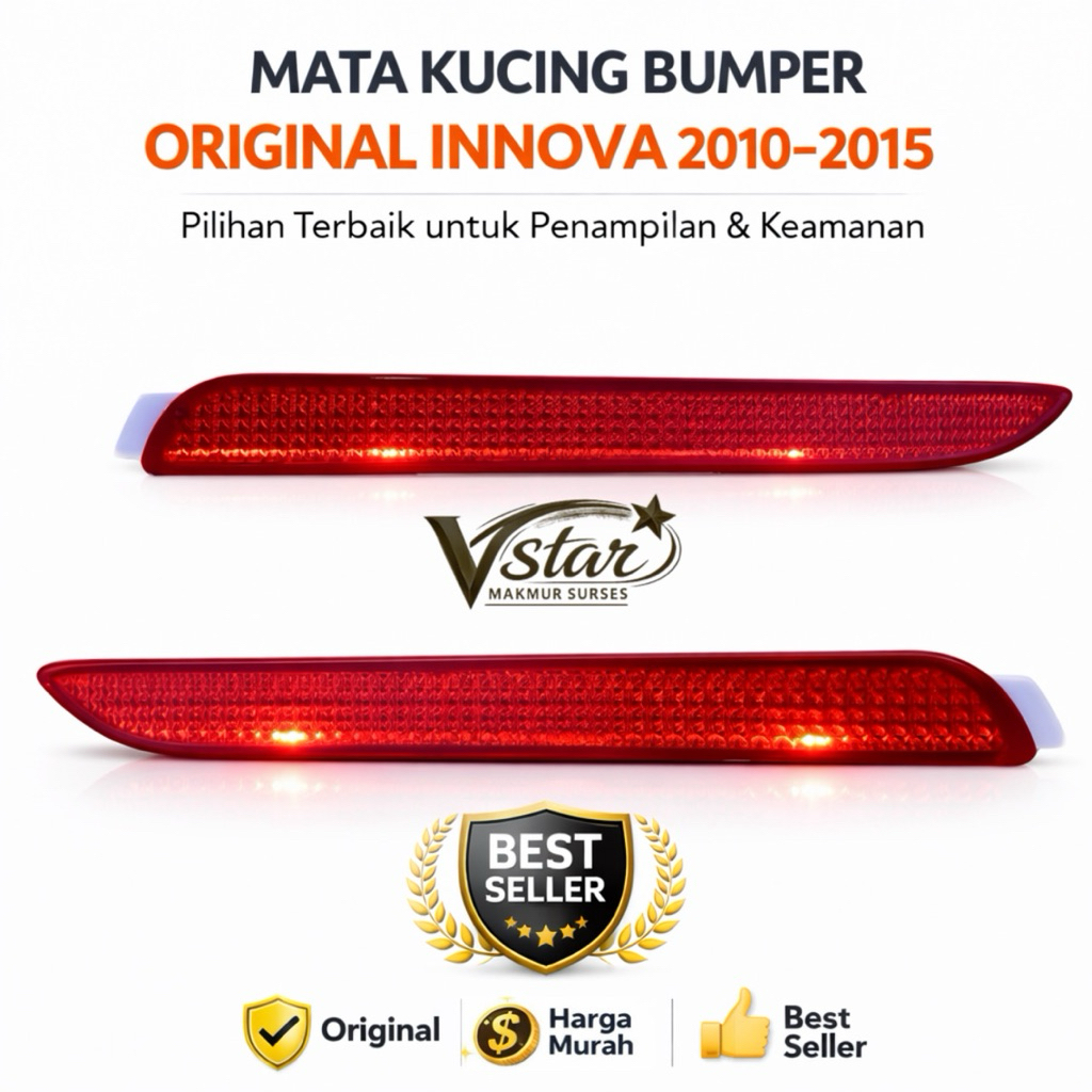 Mata Kucing Bemper Belakang Innova 2010-2015