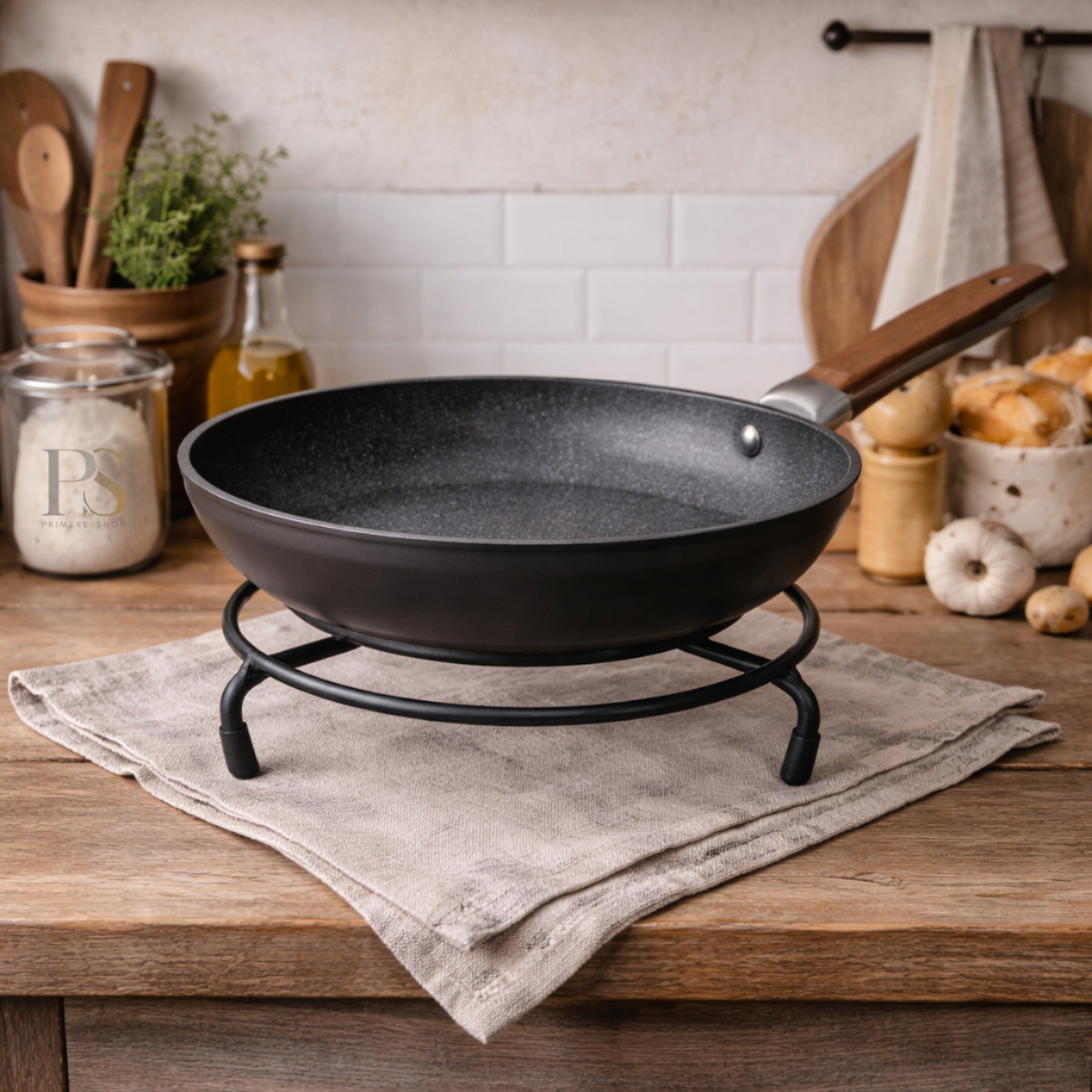 Tatakan Wajan dan Panci Anti Panas / Tempat Wajan dan Rak Panci