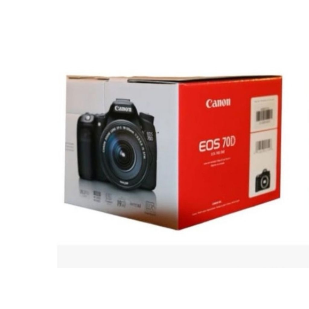 Dus Camera Canon 70D /Box untuk kamera second 70D
