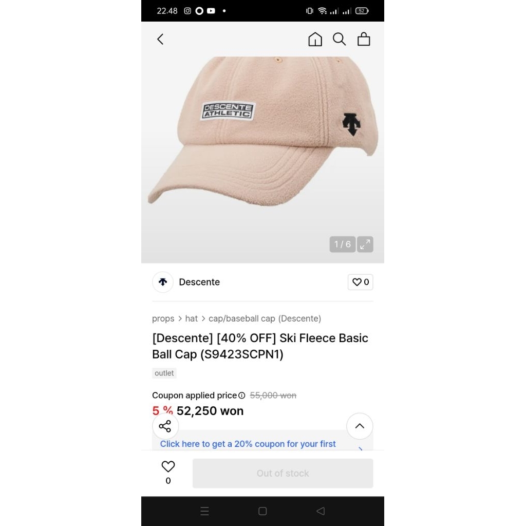 Topi Descente keren