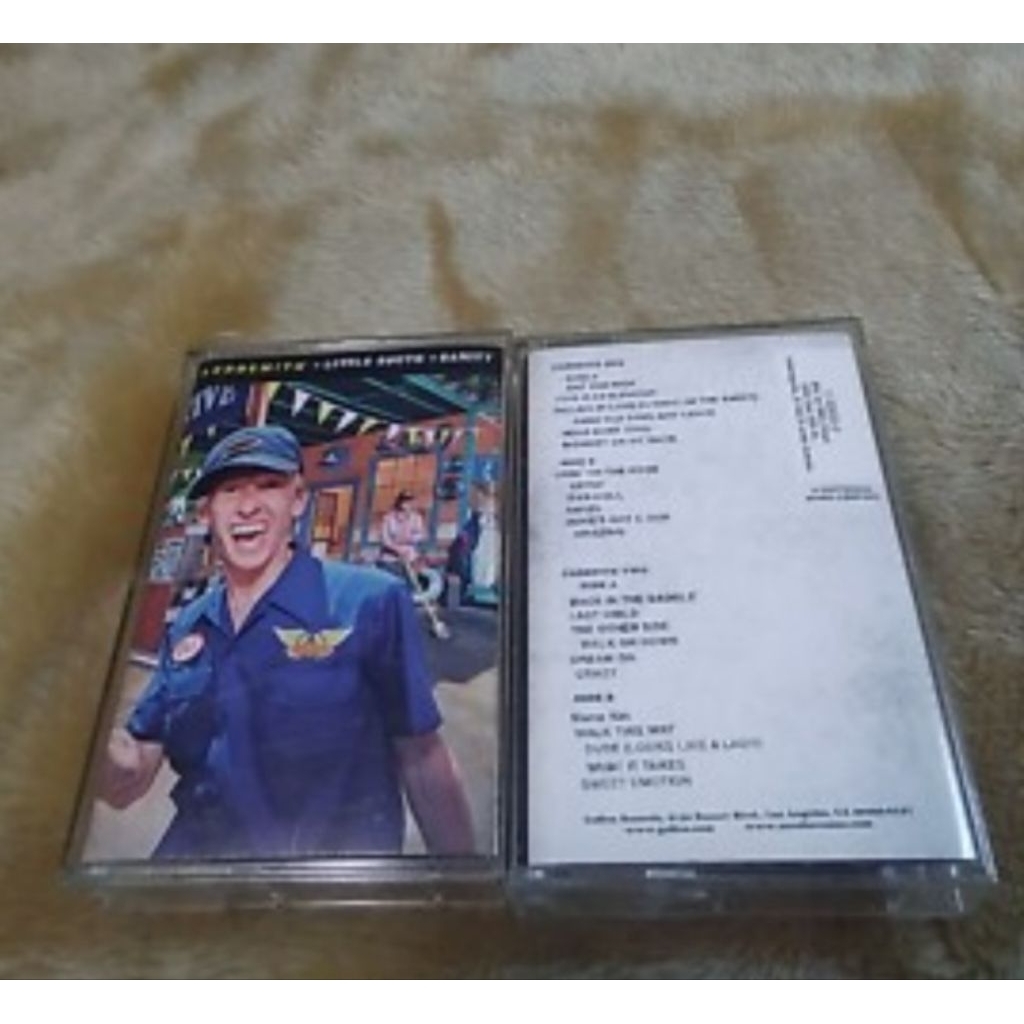 kaset pita Aerosmith 2 kaset