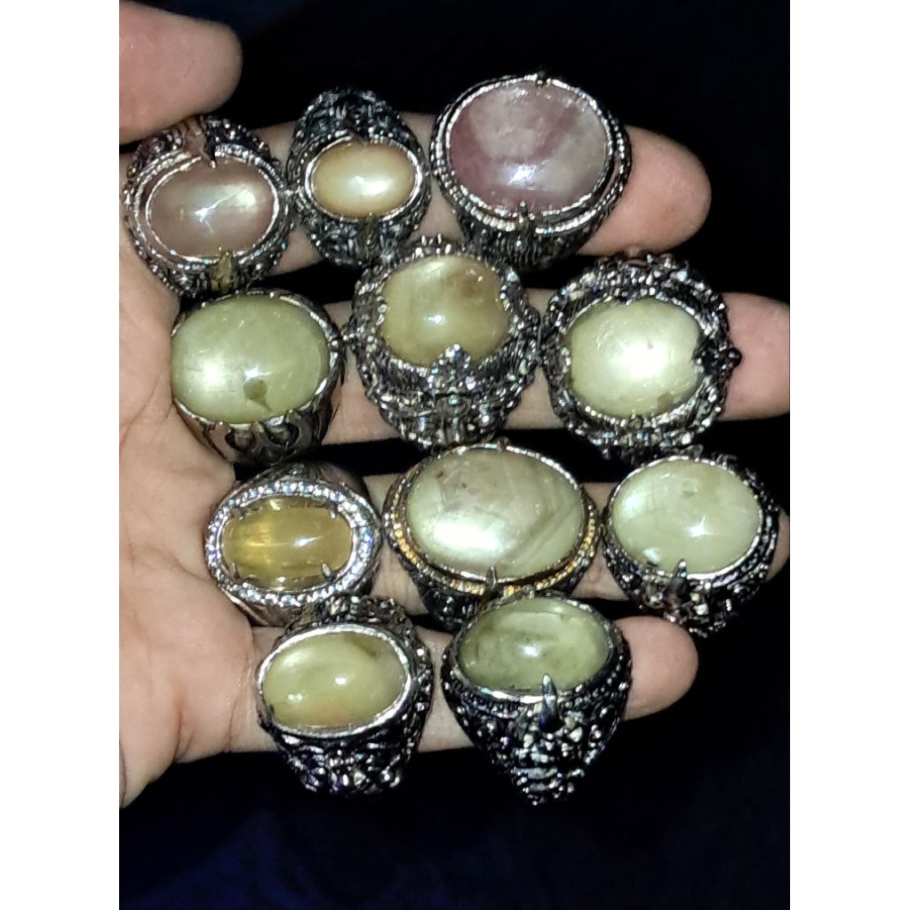 cincin yellow safir star pria