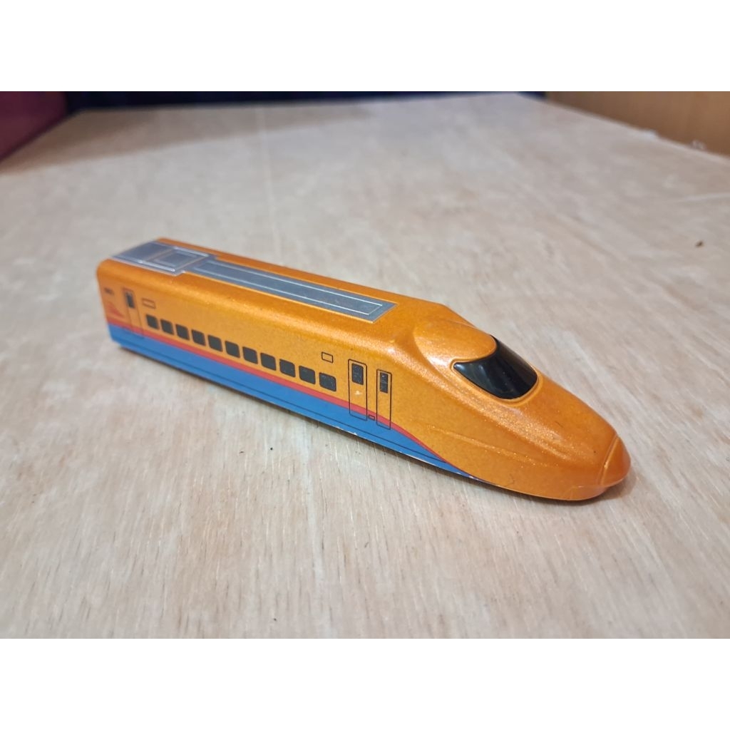 Diecast Train Kereta Hokben Hokka Hokka Bento Series Train Bullet Mainan hadiah Kereta Pullback Shin
