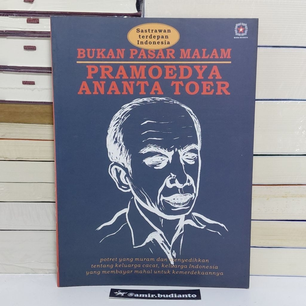 Pramoedya Ananta Toer Bukan Pasar Malam Original