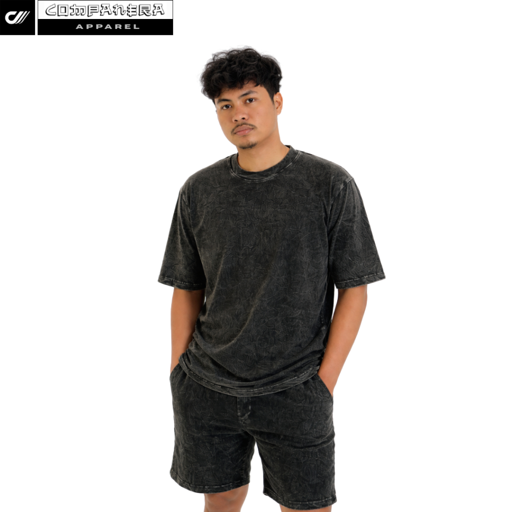 KAOS POLOS OVERSIZED WASHED TEES / STONEWASH / POLOS ACID WASH / COTTON COMBED 24S / LEMBUT ADEM DAN