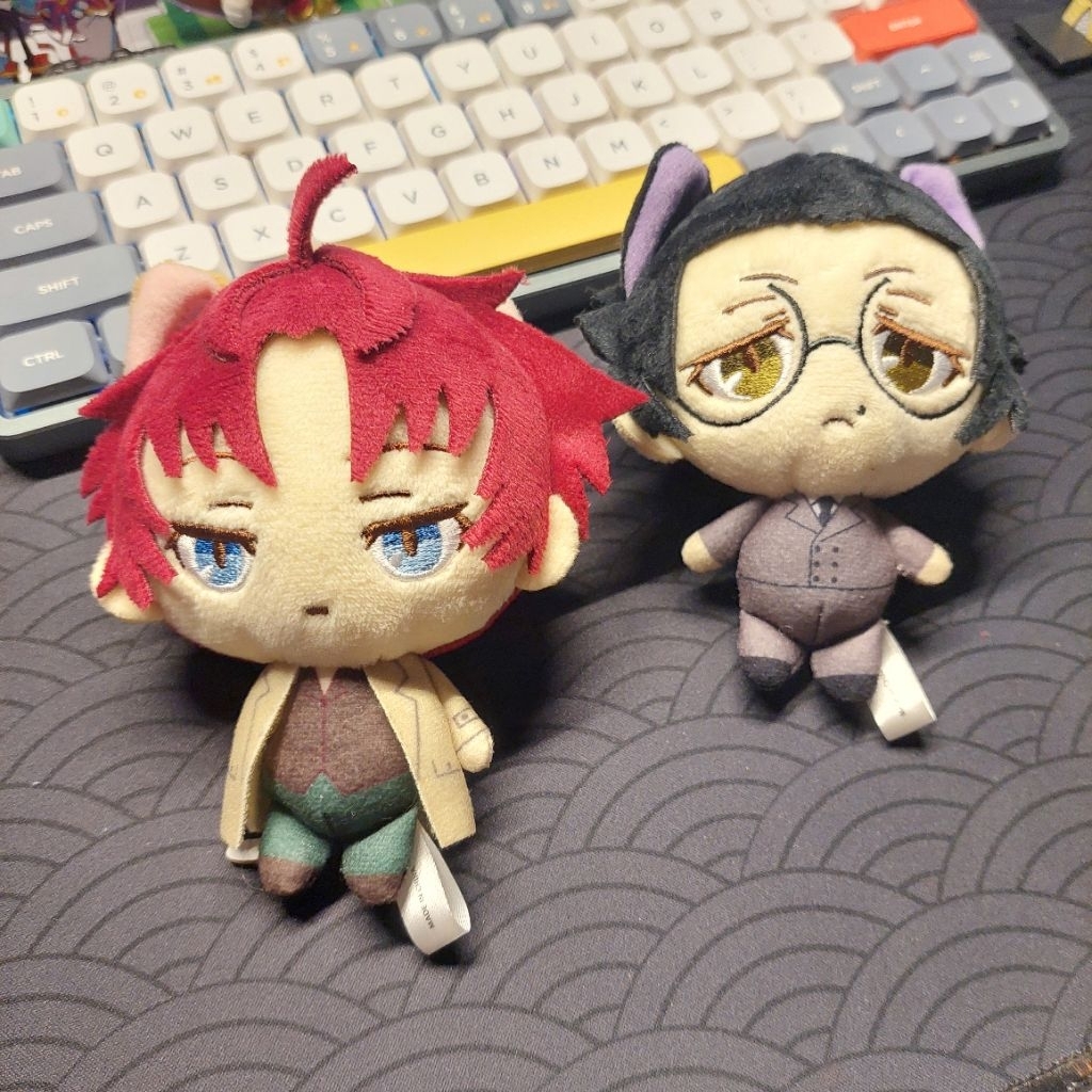 [Ultra Rare] Official Nekonui Badge Vol.2 Plush Doll Namja Town Satellite BSD Bungo Stray Dogs - Oda