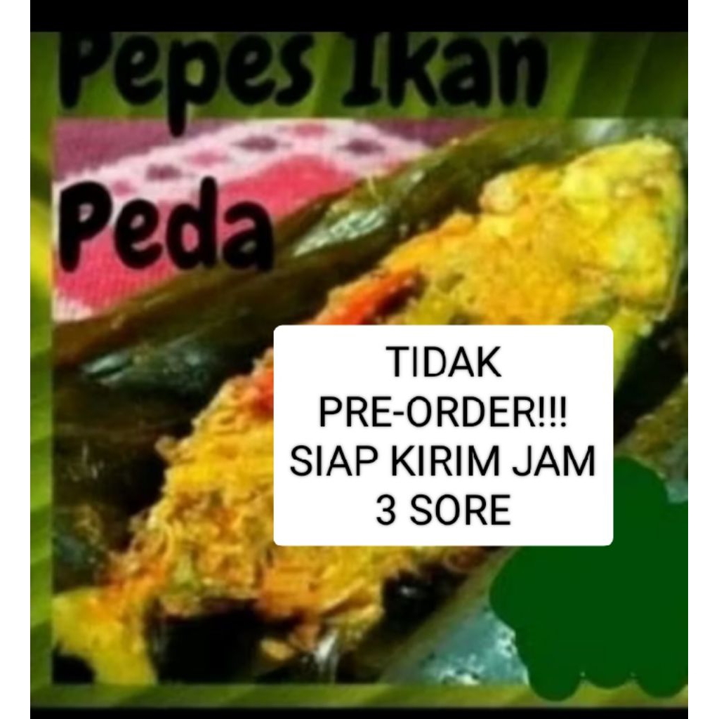 pepes ikan peda, pepes ikan, pepes ikan peda atau ikan kembung kemangi tomat hijau