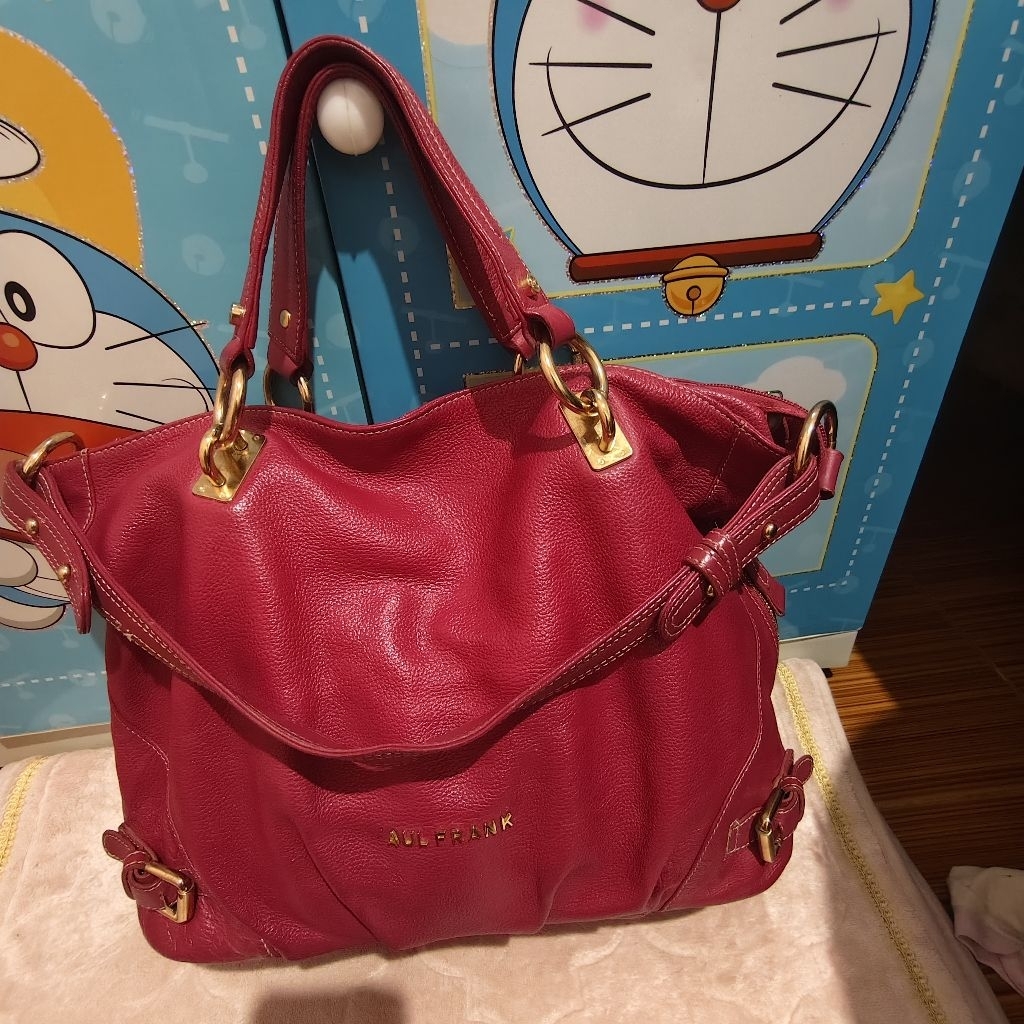 tas preloved paul frank wrna fusia