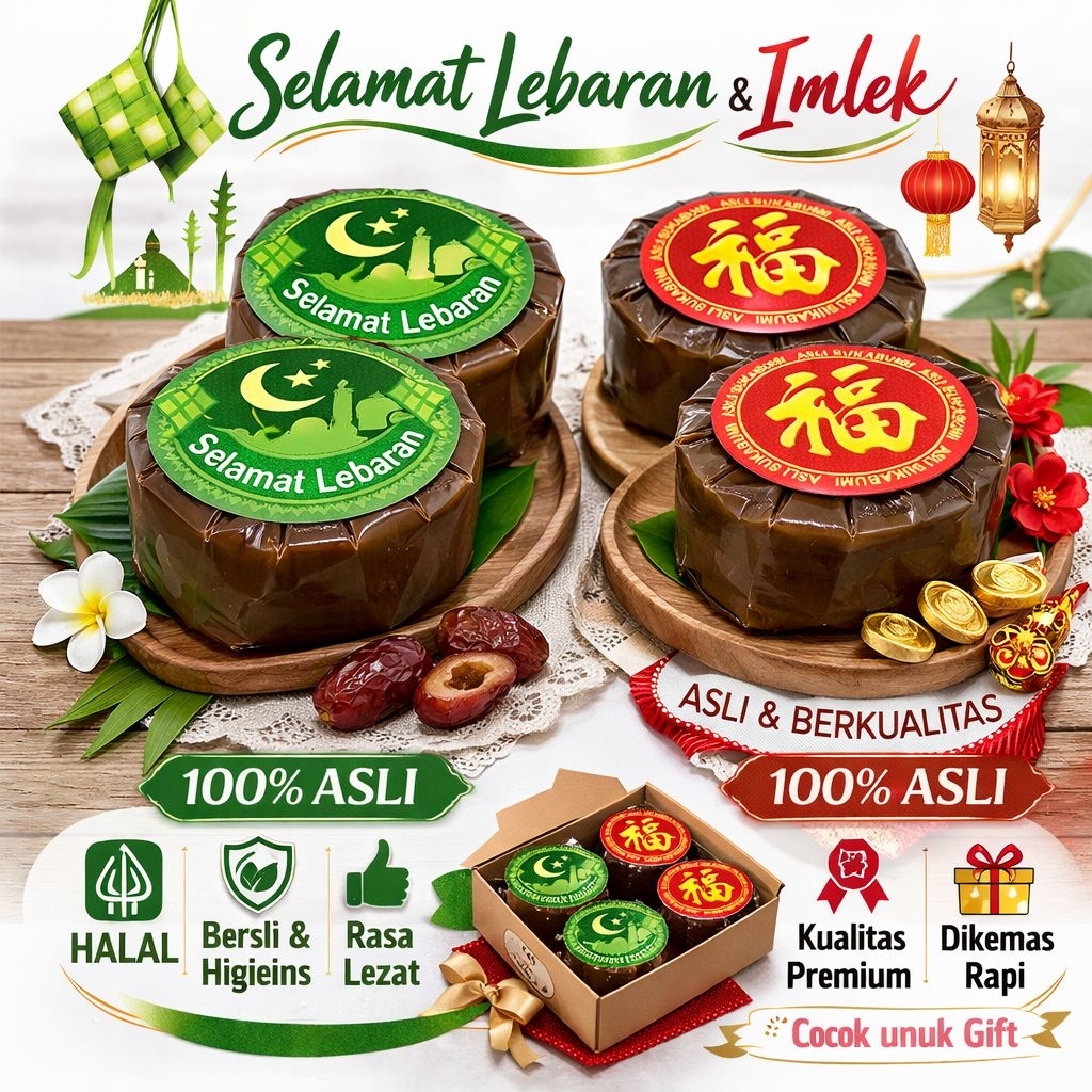 kue keranjang / kue cina  CROWNCAKE