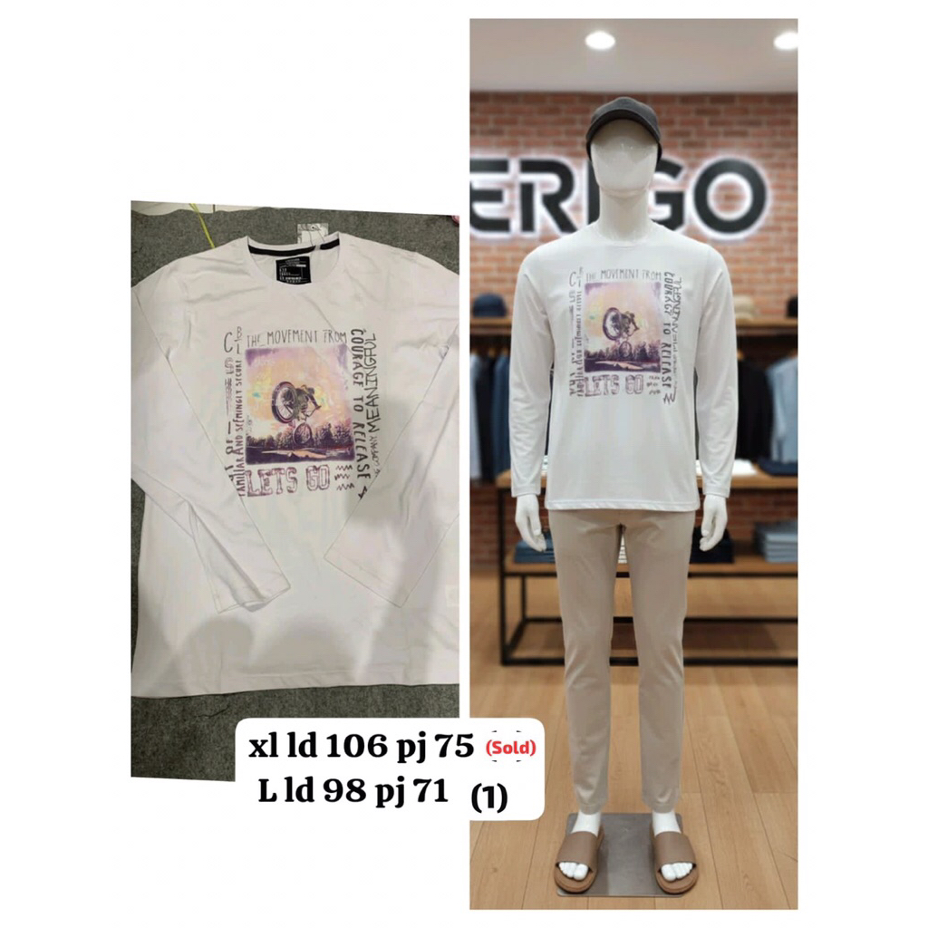 KAOS CRESSIDA LENGAN PANJANG