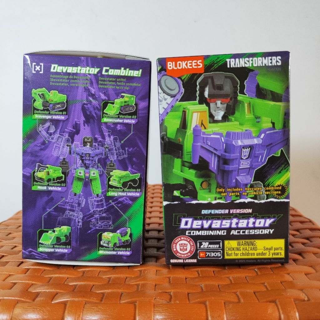 Blokees Devastator Combining