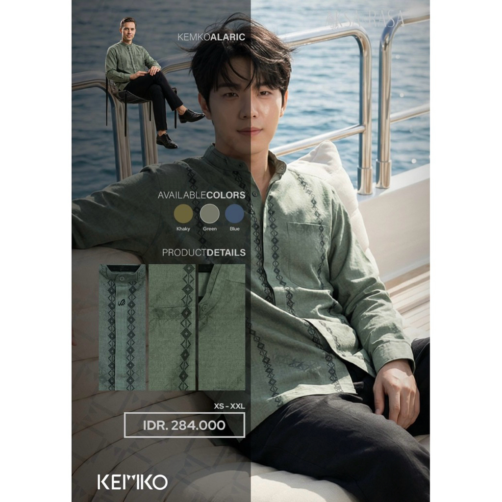 Rabbani - baju koko KEMKO ALARIC MST