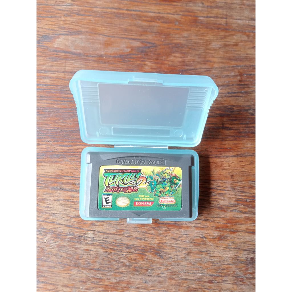 kaset game boy advance turtles 2 second
