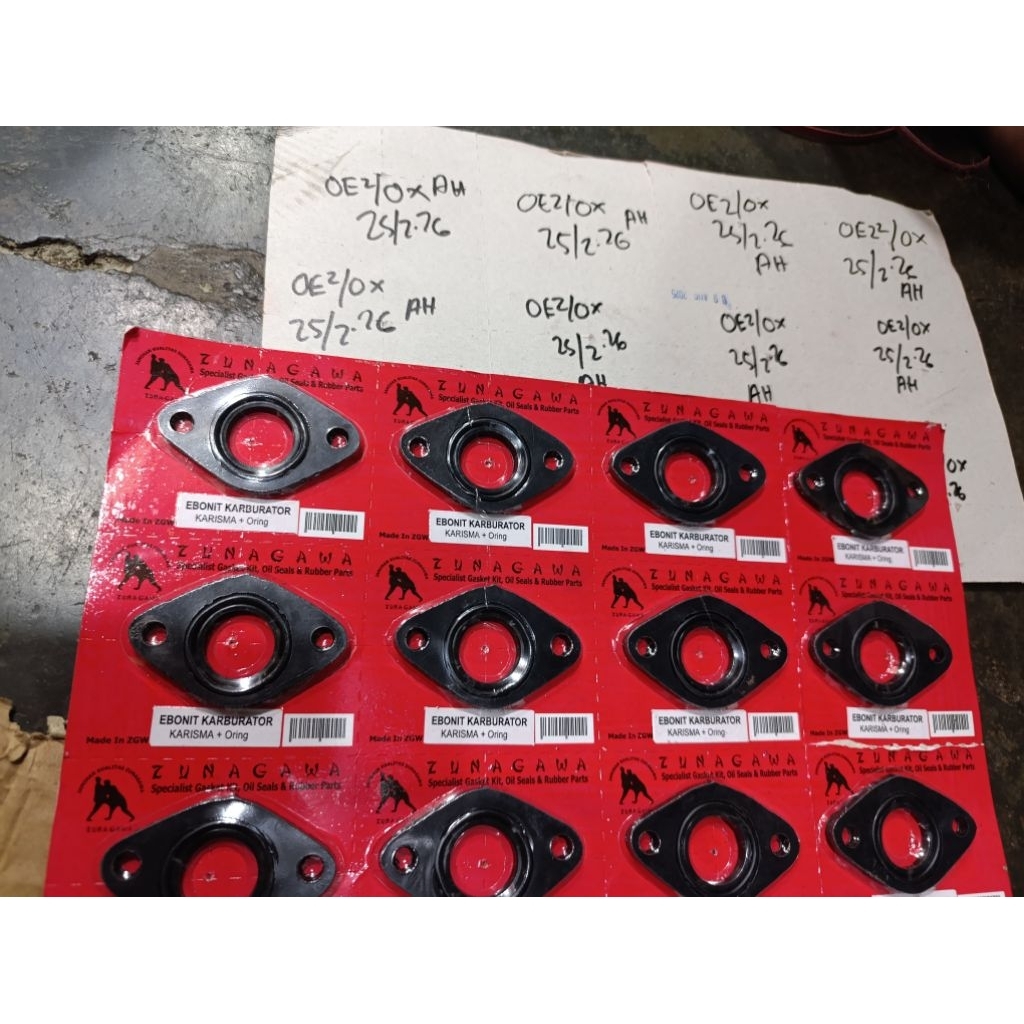 Zunagawa - Ebonit - Viber karbu - Karisma - Supra x 125 - Revo absolute