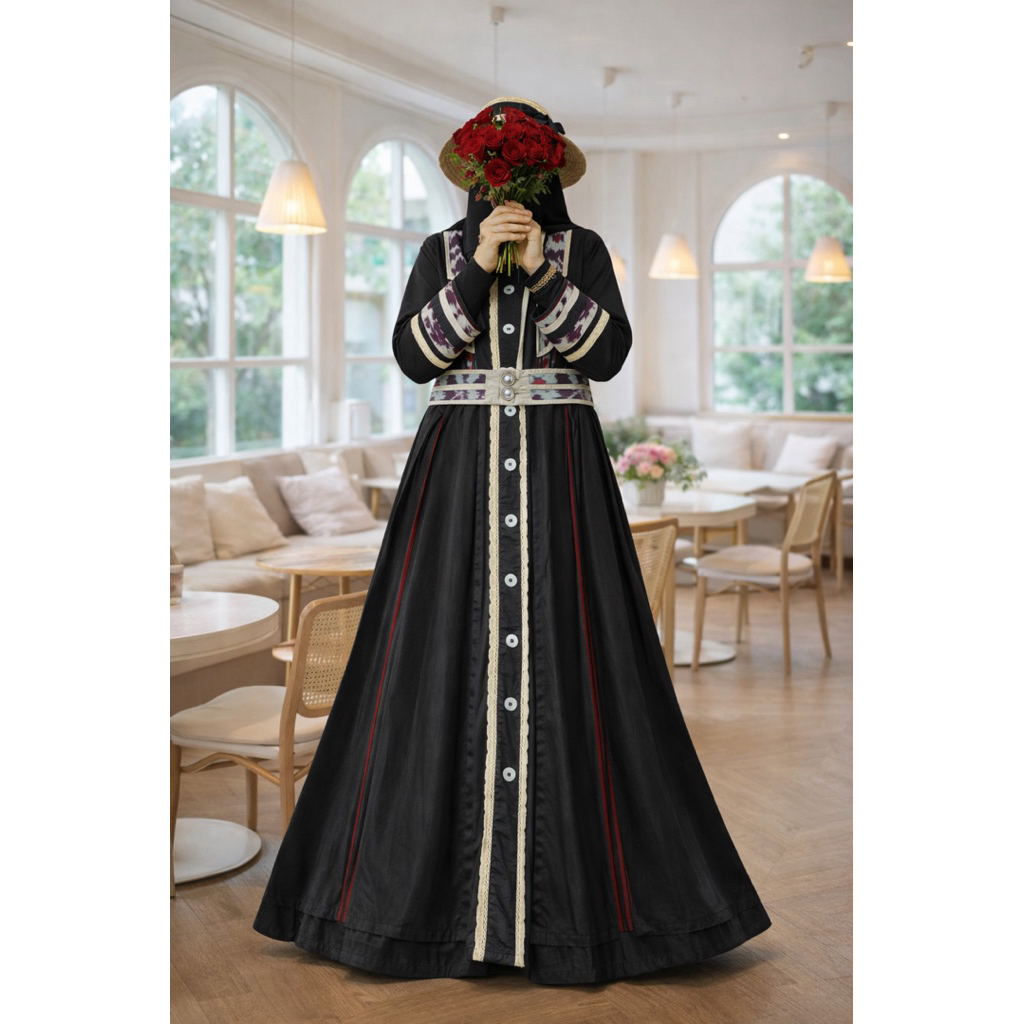 Esme Fashion Salaka Dress / Esme X Srihanna / Gamis Kekinian