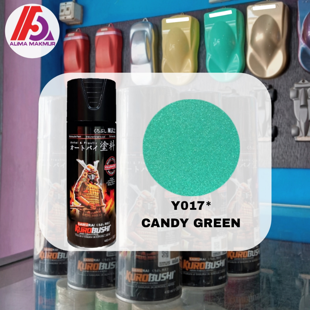 Samurai Y017 Candy Green 400cc / Pilok Samurai Candy Purple / Pilok Candy Ungu