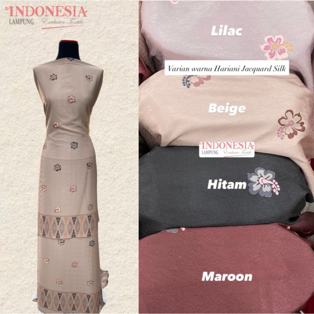 KAIN HARIANI SIGNATURE JACQUARD SILK