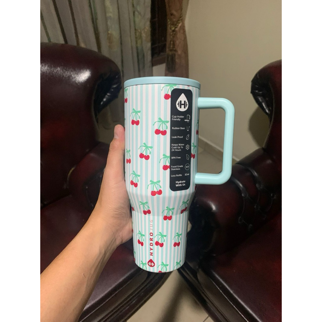 HydroJug 32 oz dan HydroFlask 40oz Patterned Traveler Tumbler