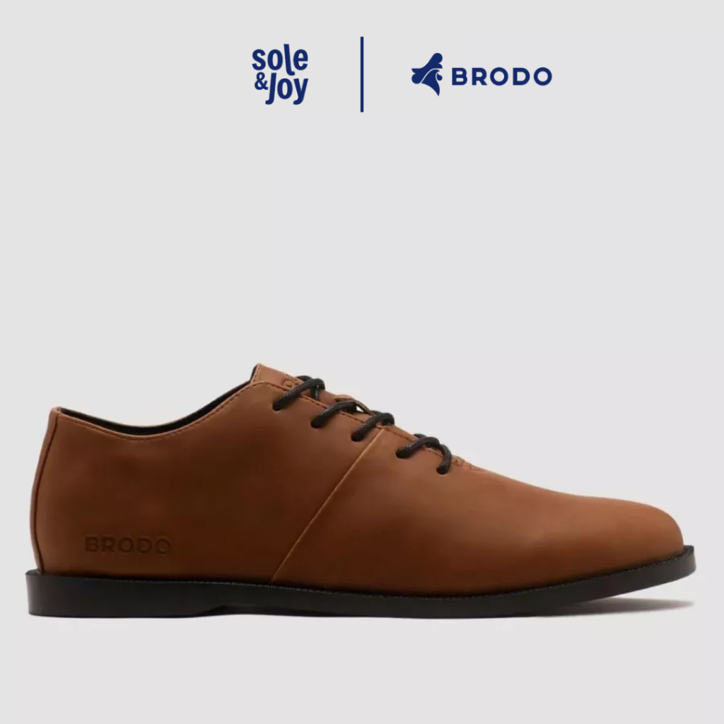 Brodo Signore Low  Vintage Brown BS EL - Sepatu Pria Soleandjoy