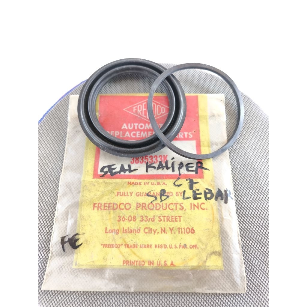 Seal Kaliper Depan Jip Cj-7 Sumbu Lebar 3835333K Disc Brake Seal Kit Jeep Cj-7 Tahun Baru Merk Freed
